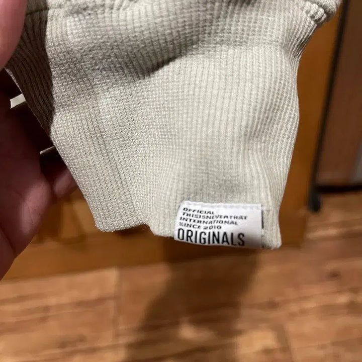 [BUNJANG] Thisisneverthat Grey Hoodie / 디스이즈네버댓 회색 후드티