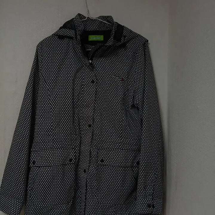 [BUNJANG] Sesame Street Pattern Hooded Jacket / 세서미 스트리트 패턴 후드 자켓