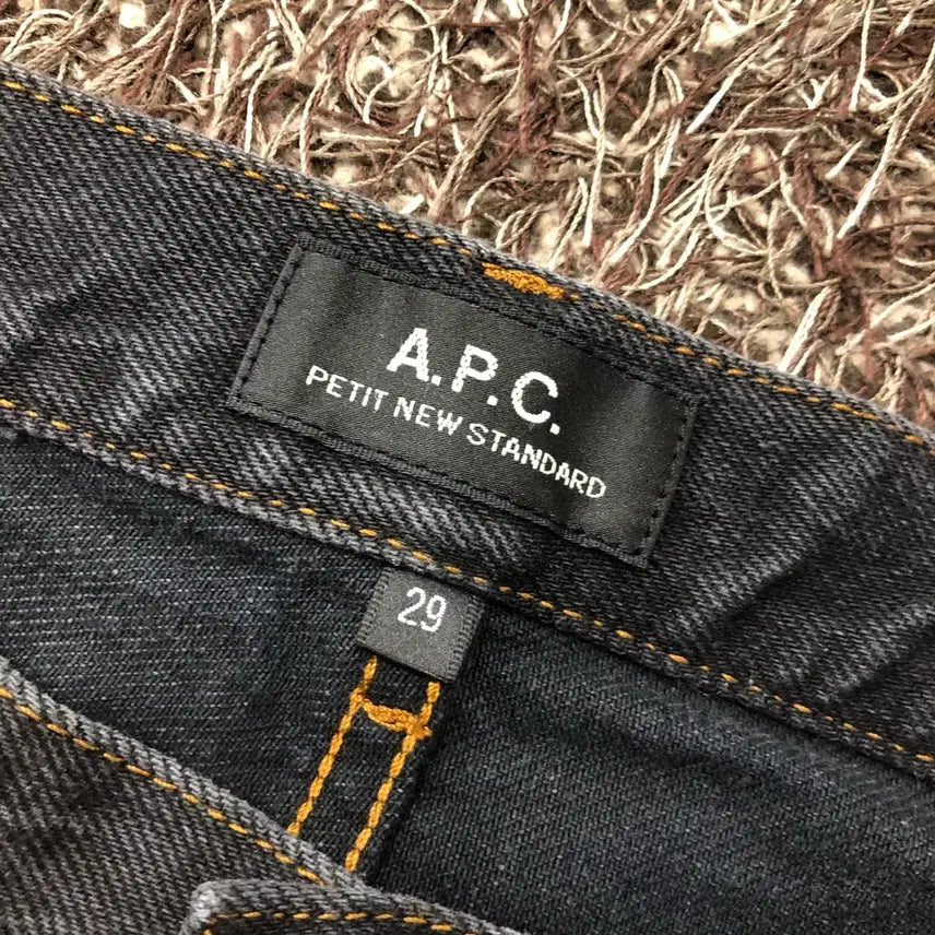 [BUNJANG] A.P.C. Black Denim Pants / 29 A.P.C 아페쎄 블랙 흑청 데님 팬츠