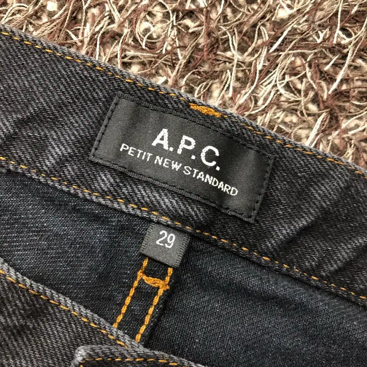 [BUNJANG] A.P.C. Black Denim Pants / 29 A.P.C 아페쎄 블랙 흑청 데님 팬츠