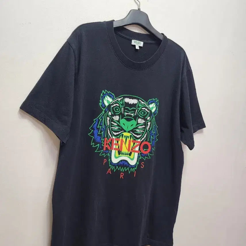[SOLD OUT] KENZO 겐조 블랙 타이거 반팔 티셔츠