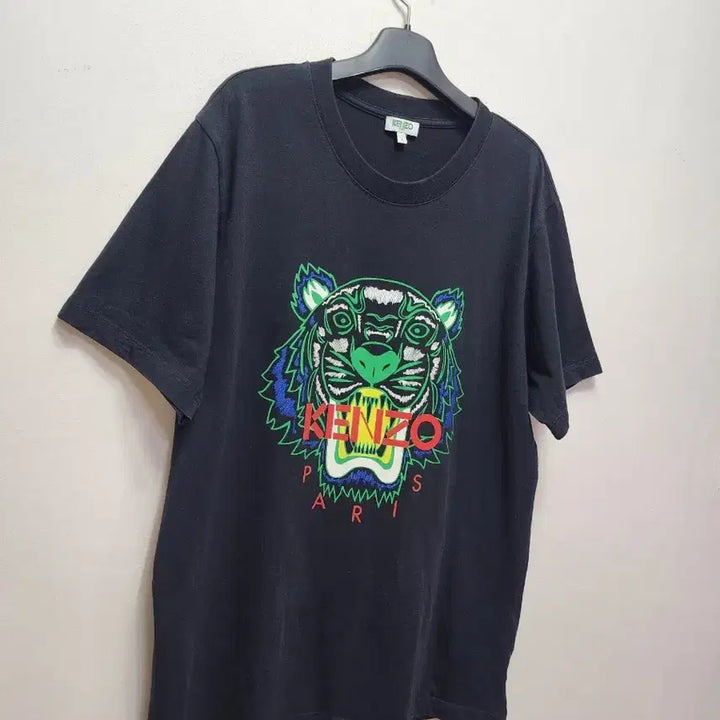 [SOLD OUT] KENZO 겐조 블랙 타이거 반팔 티셔츠