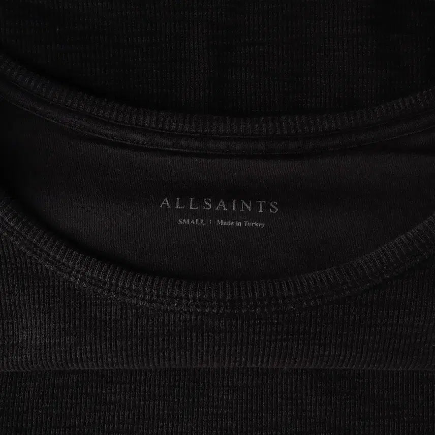 [BUNJANG] AllSaints Lamb Skull Logo Embroidered Long Sleeve T-shirt / 올세인츠 램 스컬 로고 자수 긴팔 티셔츠