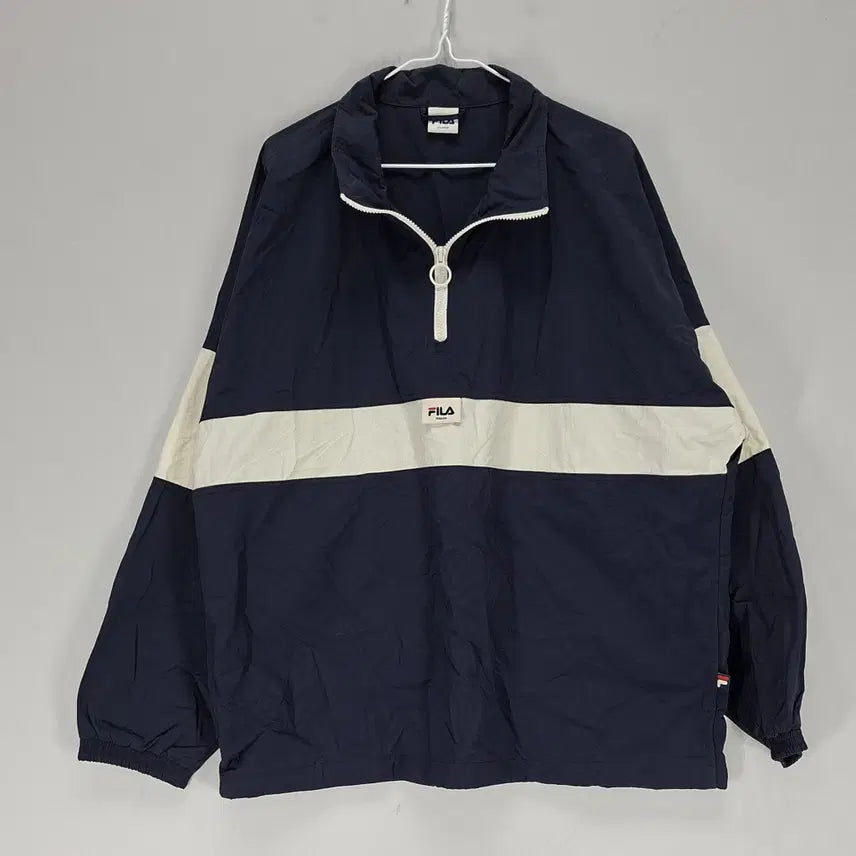 [SOLD OUT] 휠라 남110 아노락점퍼 2022 봄가을 네이비 04295