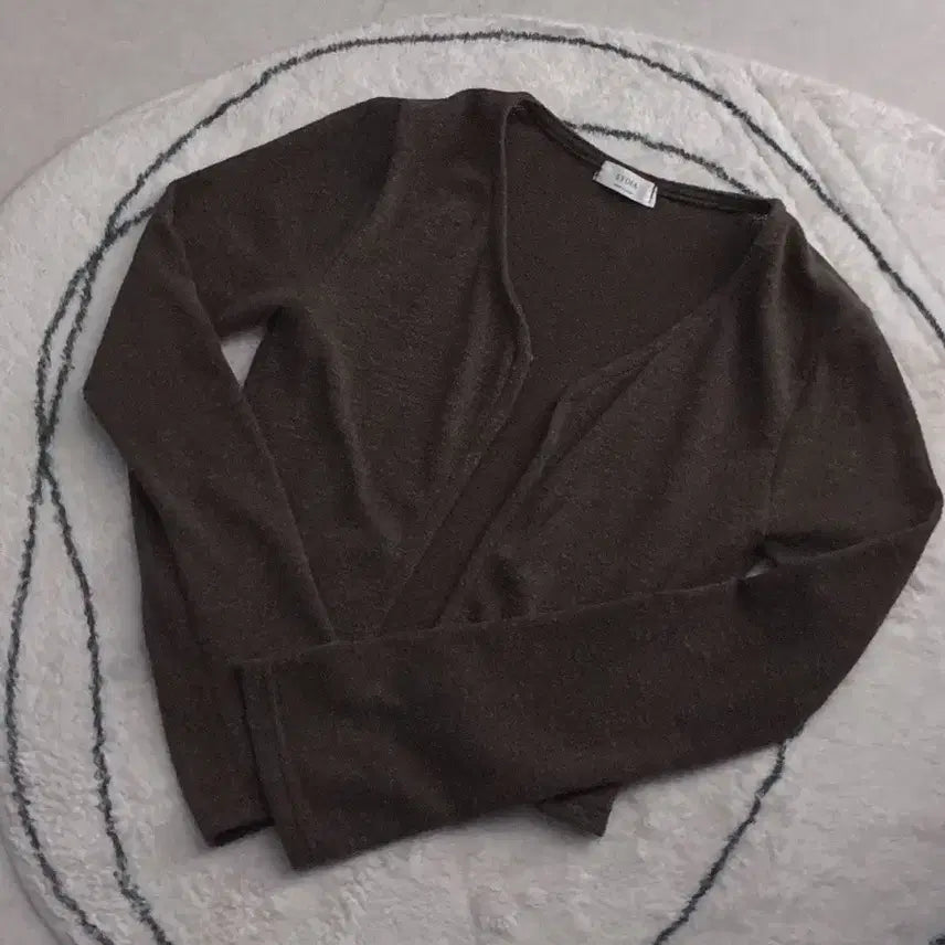[BUNJANG] LYDIA Khaki Cardigan / LYDIA 카키 가디건