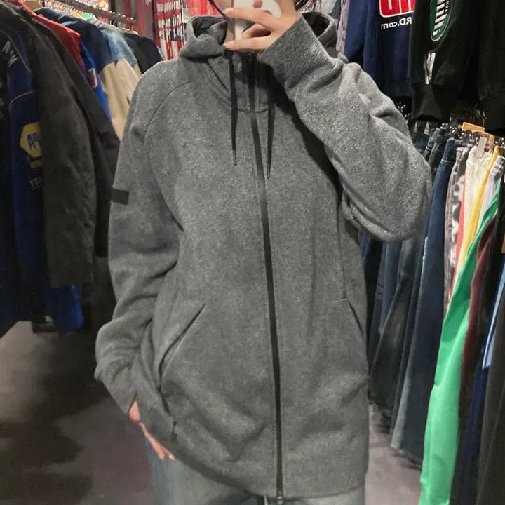 [BUNJANG] IM Jordan Gray Hooded Zip-Up / [IM] Jordan 조던 후드 집업 그레이