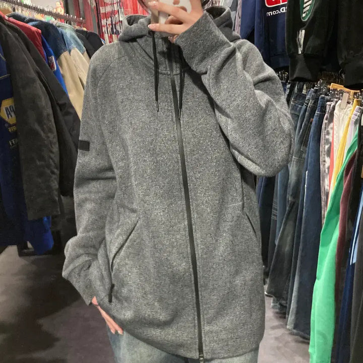 [BUNJANG] IM Jordan Gray Hooded Zip-Up / [IM] Jordan 조던 후드 집업 그레이