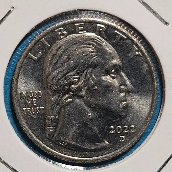 [BUNJANG] 2022 US Quarter Dollar Coin / [외국주화] (01477) 2022년(D) 미국 쿼터 달러 주화