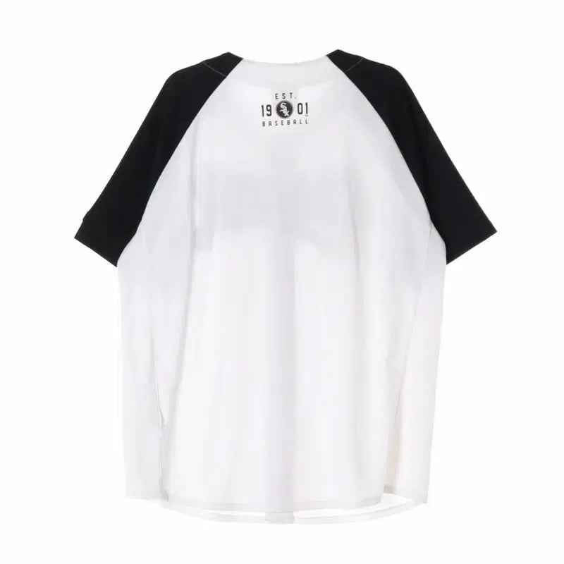 [BUNJANG] MLB Chicago White Sox Embroidered Logo Baseball Jersey / MLB 시카고 화이트삭스 자수 로고 베이스볼 져지
