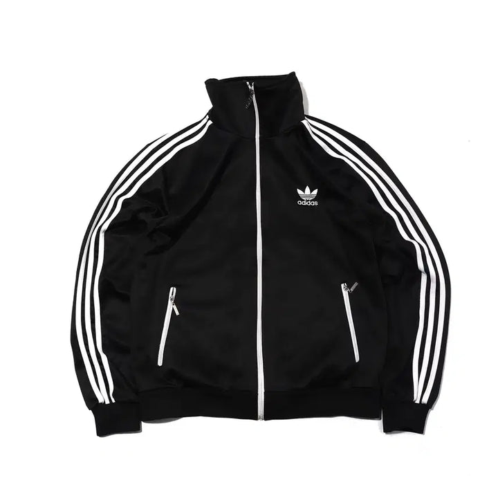 [BUNJANG] Adidas x Descente 80s Three-Stripe Track Top Jersey / ADIDAS x DESCENTE 80s 삼선 트랙탑 져지 size 100