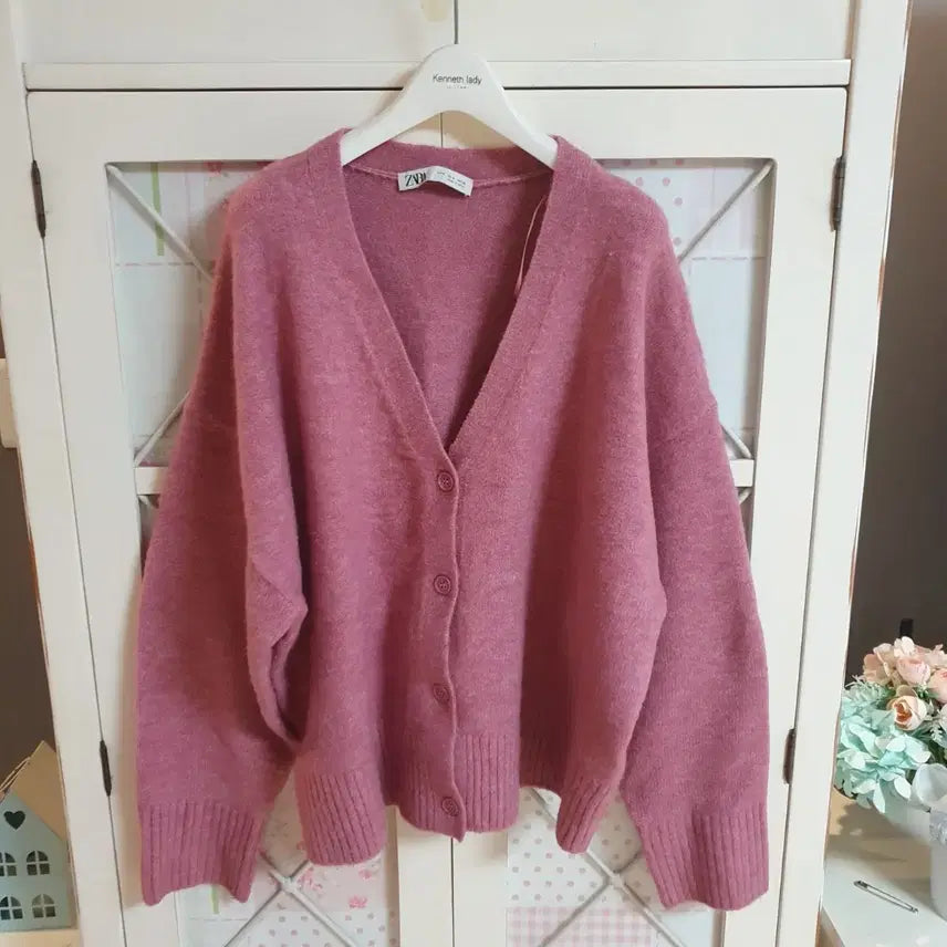 [BUNJANG] ZARA Knit Cardigan / 자라 니트 스웨터 가디건/66-77