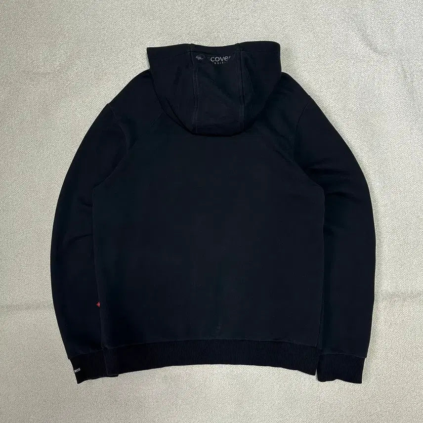 [BUNJANG] Discovery Unisex Box Logo Hoodie / 디스커버리 공용 박스 로고 후드티