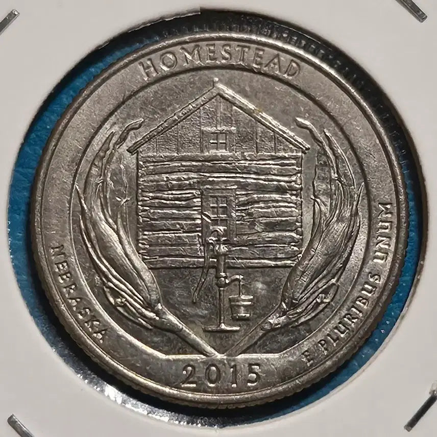[BUNJANG] 2015 D Mint State Quarter Dollar Coin / [외국주화] (01479) 2015년(D) 미국 주성립 쿼터 달러 주화
