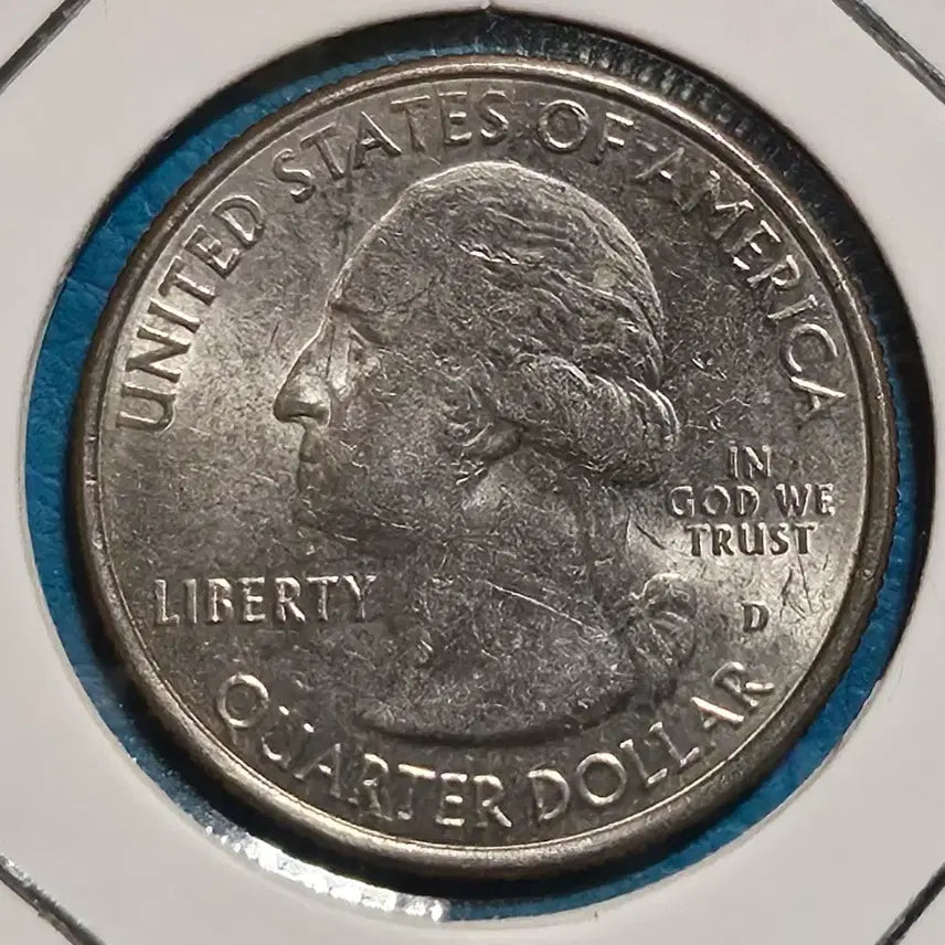 [BUNJANG] 2015 D Mint State Quarter Dollar Coin / [외국주화] (01479) 2015년(D) 미국 주성립 쿼터 달러 주화