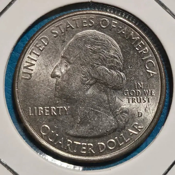 [BUNJANG] 2015 D Mint State Quarter Dollar Coin / [외국주화] (01479) 2015년(D) 미국 주성립 쿼터 달러 주화