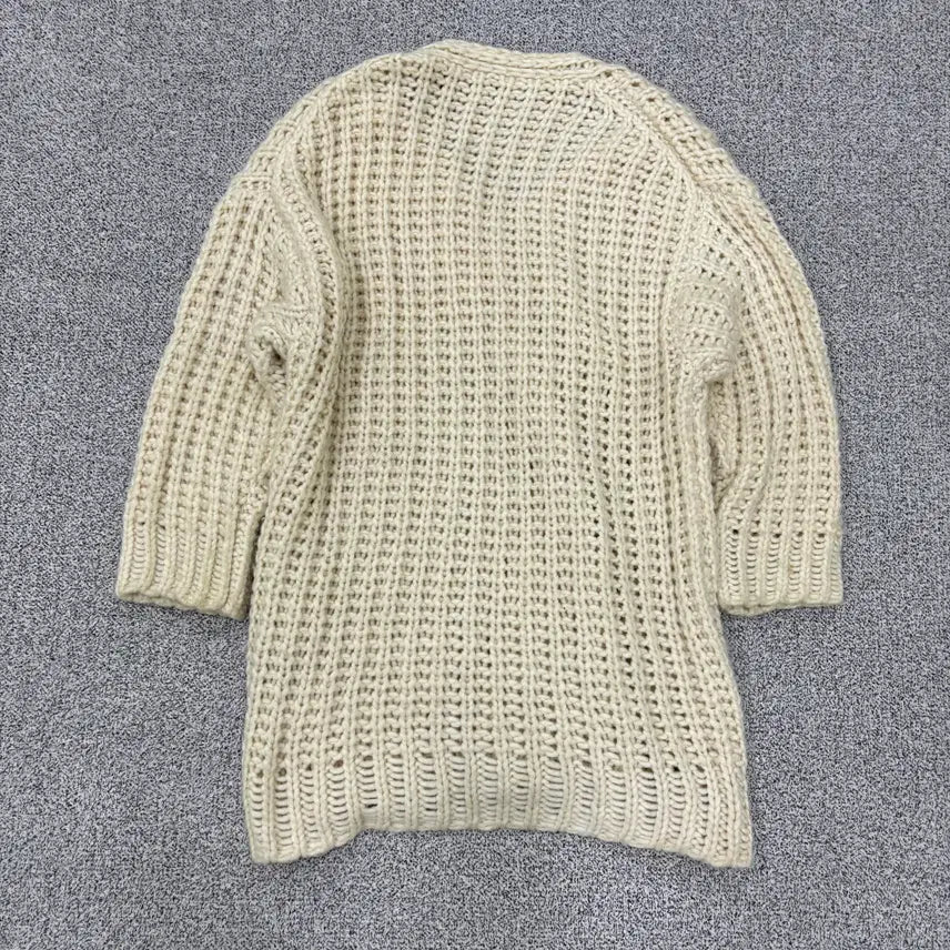 [BUNJANG] ZARA Knit Cardigan Bolero Cream / M 자라 니트 가디건 볼레로 크림 0316J