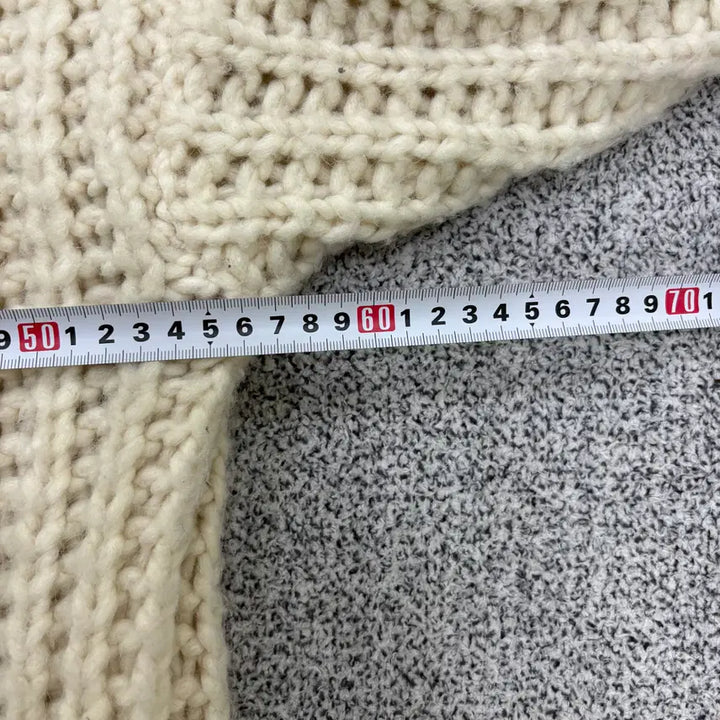 [BUNJANG] ZARA Knit Cardigan Bolero Cream / M 자라 니트 가디건 볼레로 크림 0316J
