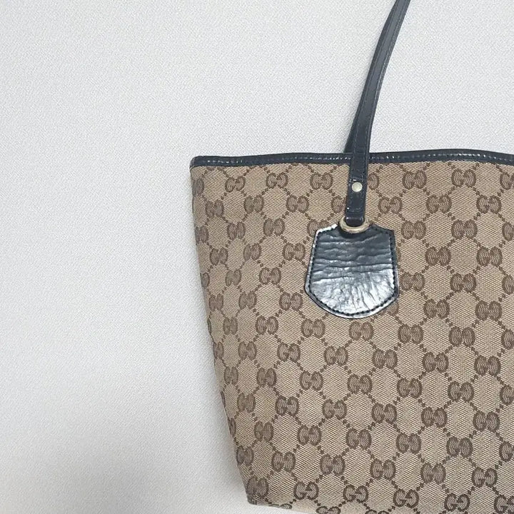 [BUNJANG] Gucci GG Logo Canvas Jolie Tote Bag / 구찌 GG 로고 자가드 졸리 토트백 숄더백