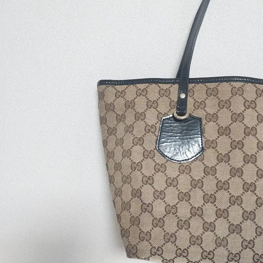 [BUNJANG] Gucci GG Logo Canvas Jolie Tote Bag / 구찌 GG 로고 자가드 졸리 토트백 숄더백