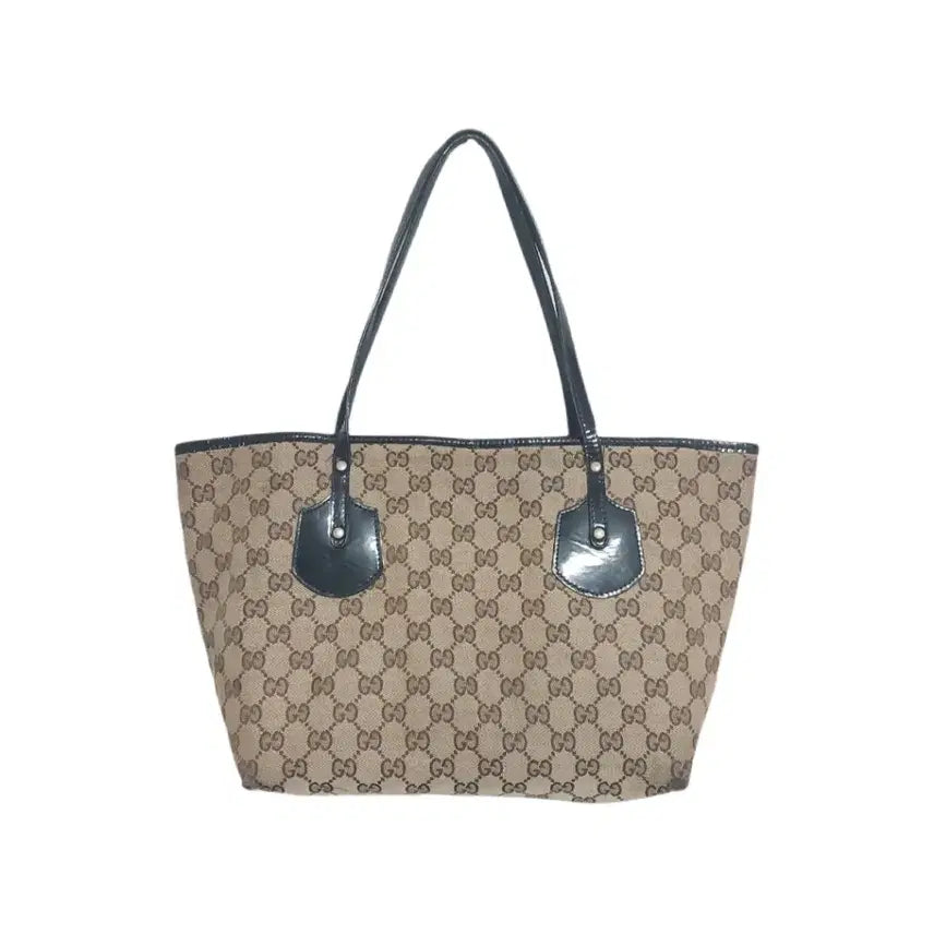 [BUNJANG] Gucci GG Logo Canvas Jolie Tote Bag / 구찌 GG 로고 자가드 졸리 토트백 숄더백