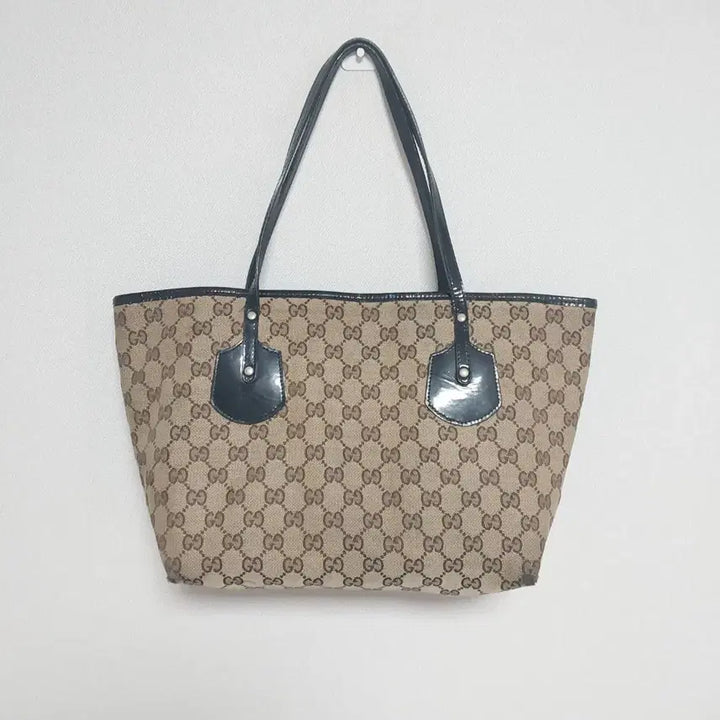 [BUNJANG] Gucci GG Logo Canvas Jolie Tote Bag / 구찌 GG 로고 자가드 졸리 토트백 숄더백