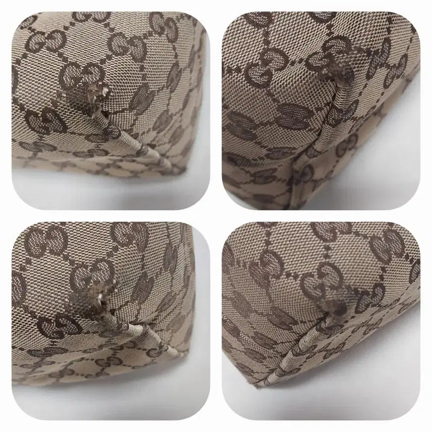 [BUNJANG] Gucci GG Logo Canvas Jolie Tote Bag / 구찌 GG 로고 자가드 졸리 토트백 숄더백