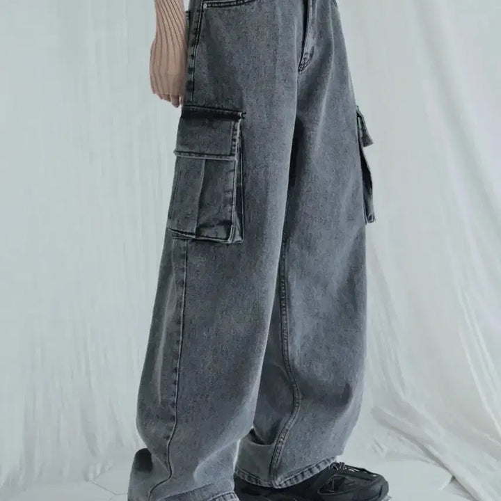 [BUNJANG] Urban Dress Snow Cargo Denim BLACK / [새상품] 어반드레스 Snow cargo Denim BLACK