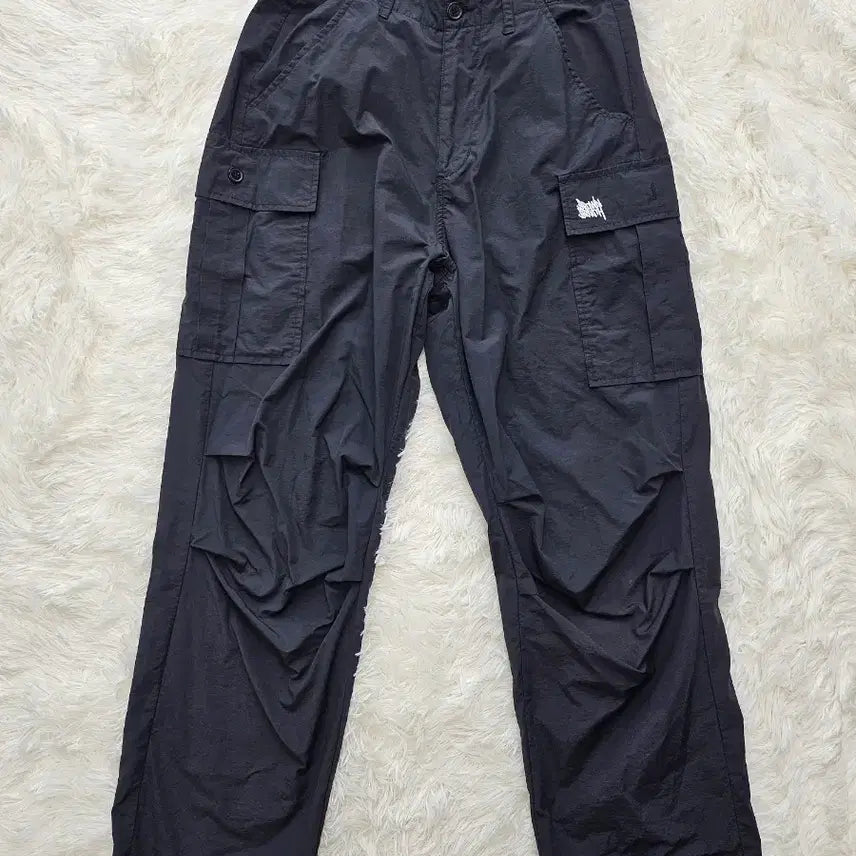 [SOLD OUT] 브라운브레스 블랙 카고 바지 s