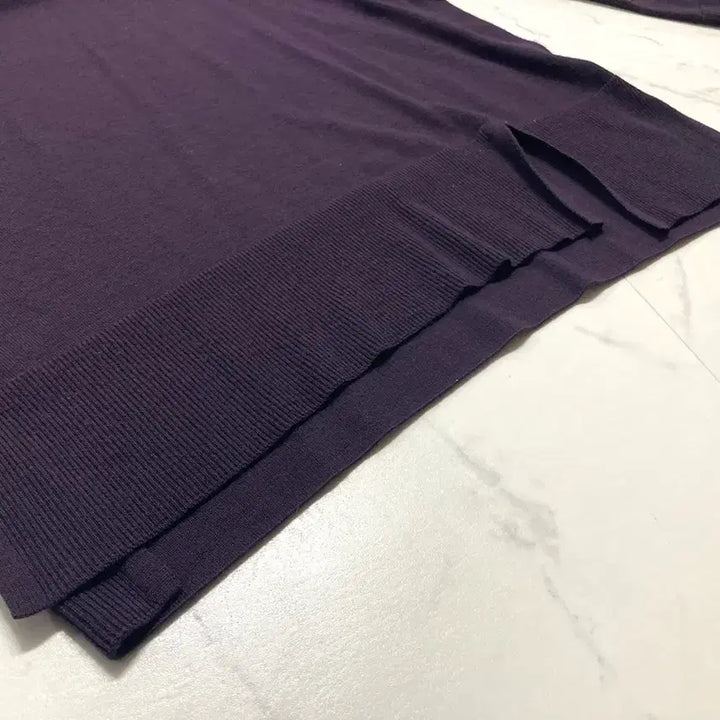 [BUNJANG] Wooyoungmi 19FW Slit Hem Knit Sweater / 우영미 19FW 밑단 절개 니트 스웨터 46, 100-105