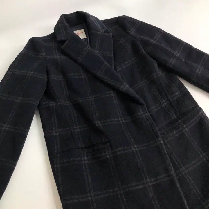 [BUNJANG] 8seconds Long Check Coat / 8seconds 체크 롱 코트