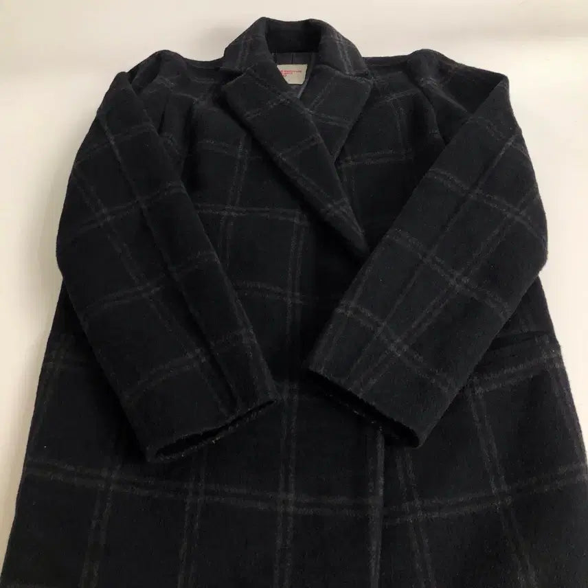 [BUNJANG] 8seconds Long Check Coat / 8seconds 체크 롱 코트