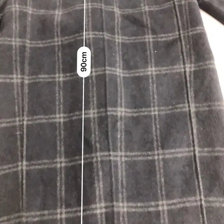 [BUNJANG] 8seconds Long Check Coat / 8seconds 체크 롱 코트