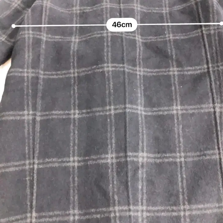 [BUNJANG] 8seconds Long Check Coat / 8seconds 체크 롱 코트