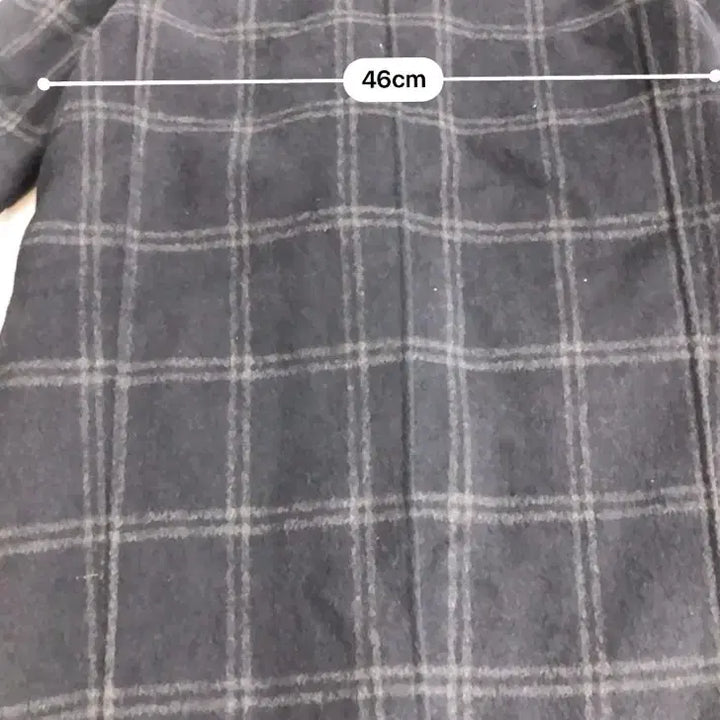 [BUNJANG] 8seconds Long Check Coat / 8seconds 체크 롱 코트