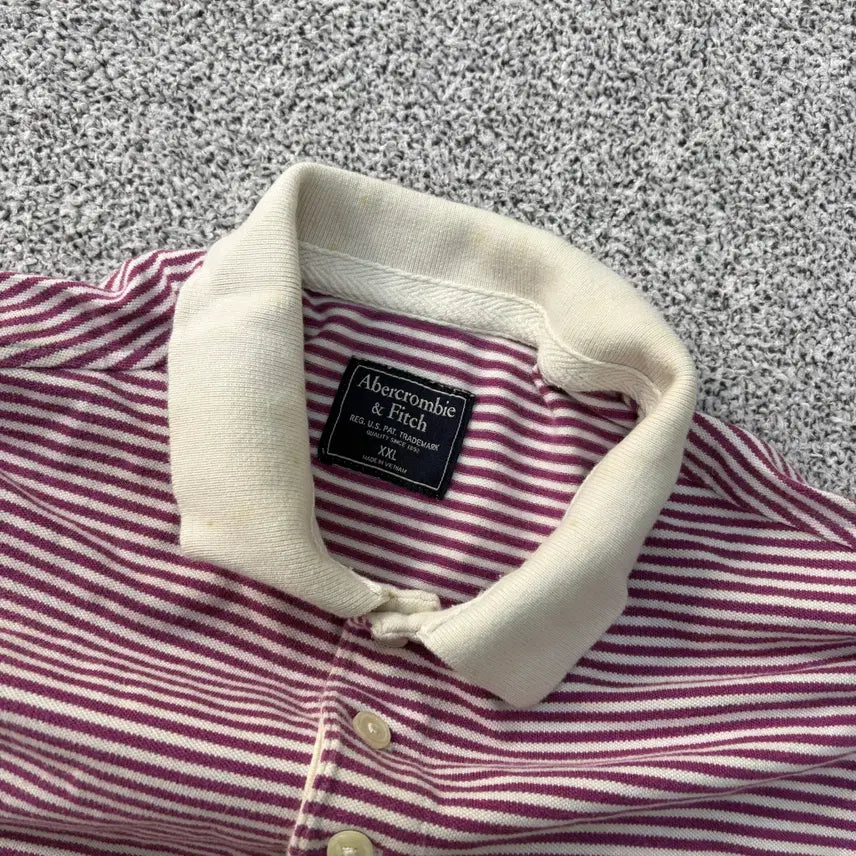 [BUNJANG] Abercrombie &amp; Fitch Polo Shirt / 2XL 아베크롬비앤피치 카라 폴로 셔츠 0316J