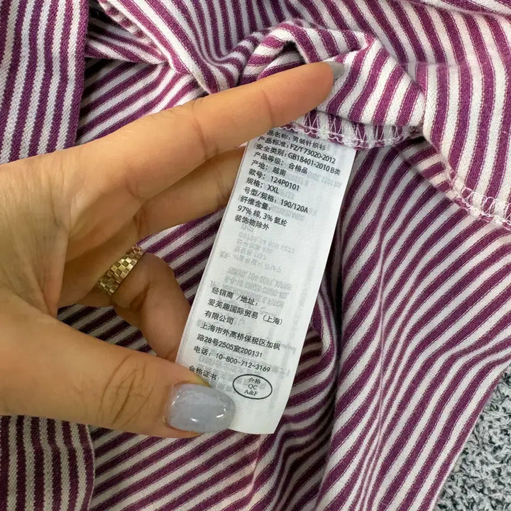 [BUNJANG] Abercrombie &amp; Fitch Polo Shirt / 2XL 아베크롬비앤피치 카라 폴로 셔츠 0316J