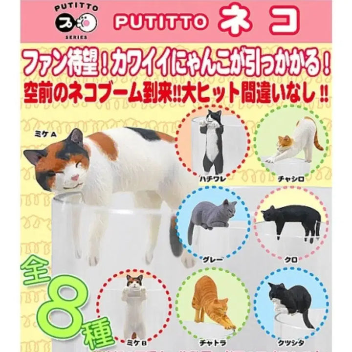 [SOLD OUT] 키탄클럽 푸티토 고양이 피규어 가챠 캡슐토이 컵위의 고양이 (13)