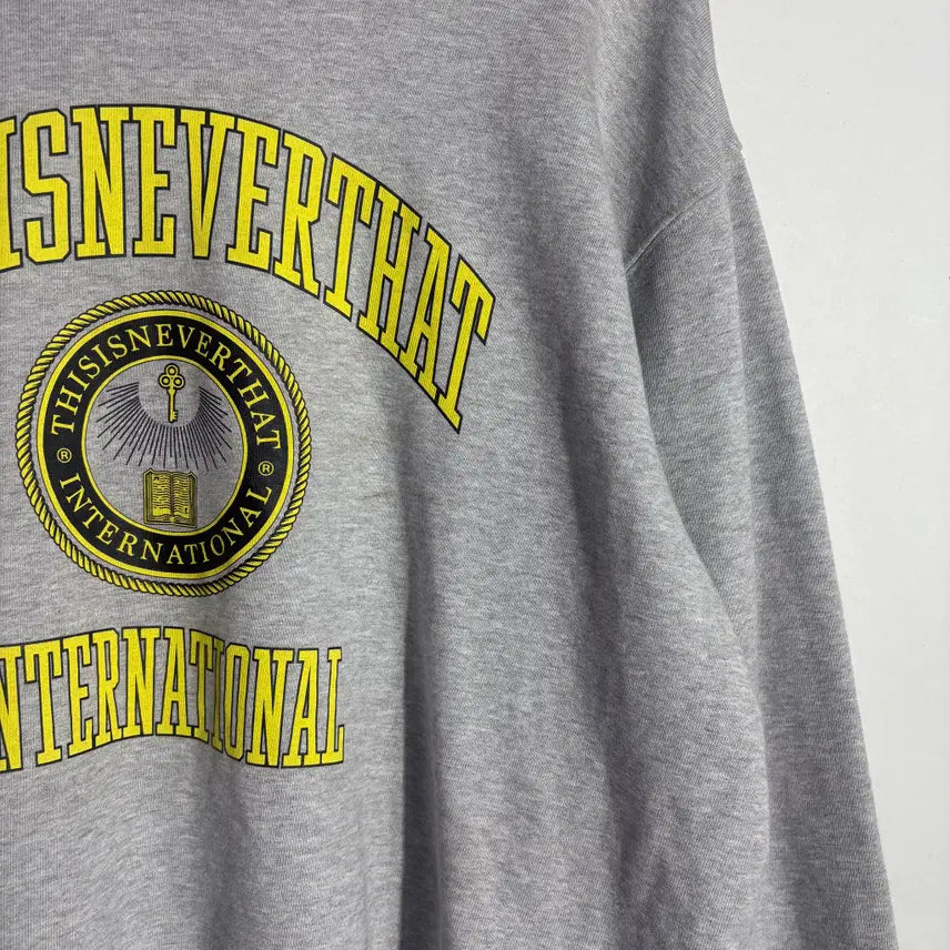 [BUNJANG] thisisneverthat Logo Sweatshirt / 디스이즈네버댓 로고 맨투맨 스웨트셔츠 (무료배송)