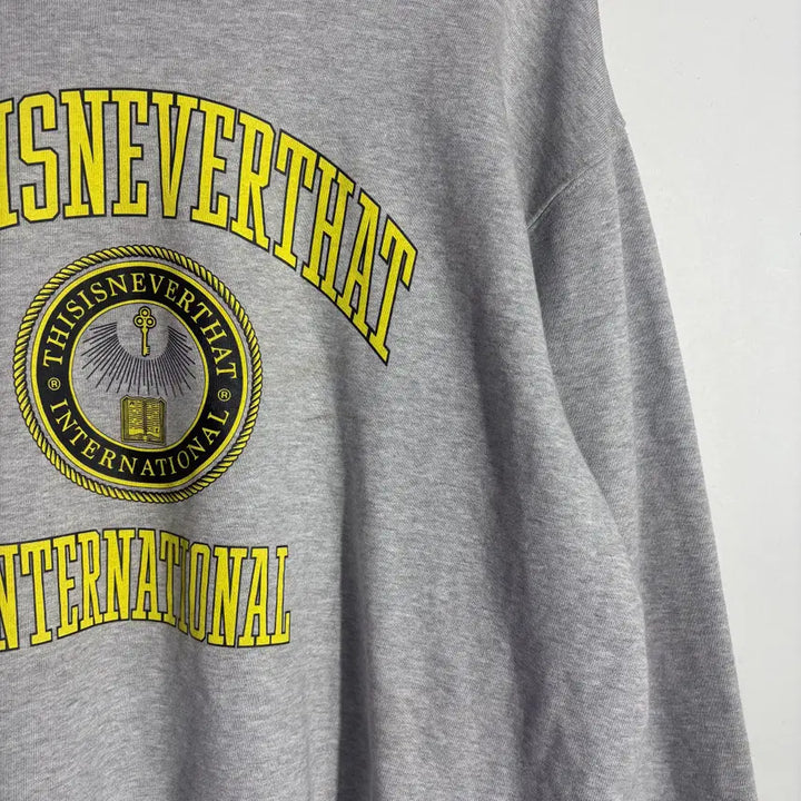 [BUNJANG] thisisneverthat Logo Sweatshirt / 디스이즈네버댓 로고 맨투맨 스웨트셔츠 (무료배송)