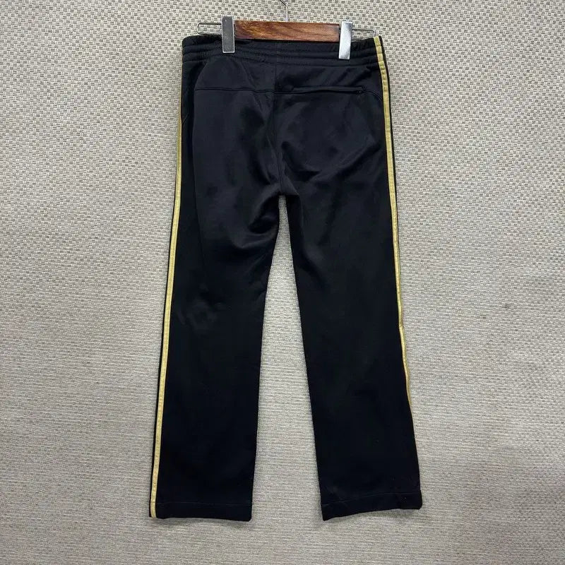 [BUNJANG] Adidas Embroidered Logo Track Pants / 아디다스 자수로고 검골 트랙팬츠 츄리닝바지 85 A07738