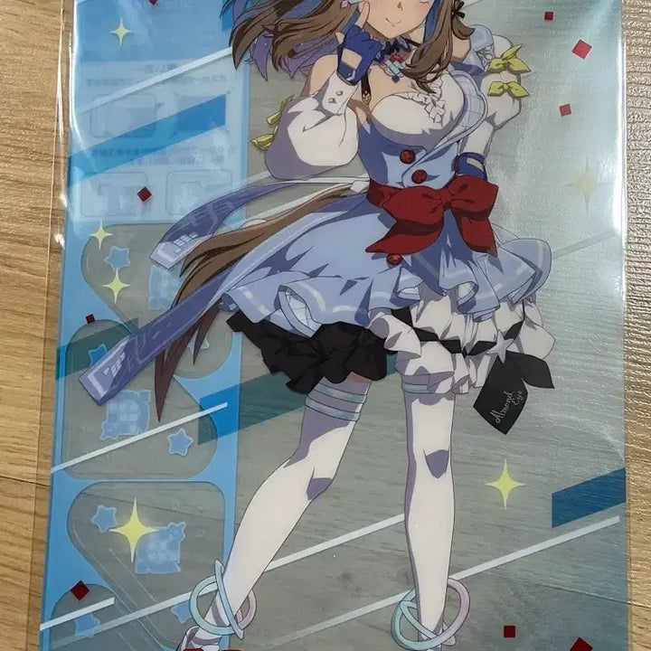 [BUNJANG] Uma Musume Almond Eye Clear Poster with Clip (Sealed) / 우마무스메 아몬드 아이 클리어포스터(클립포함) 미개봉 팜