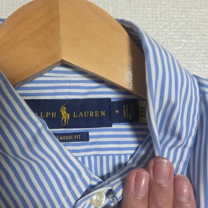 [BUNJANG] Polo Ralph Lauren Striped Shirt Classic Fit / 폴로랄프로렌 스트라이프 셔츠 클래식핏 M사이즈