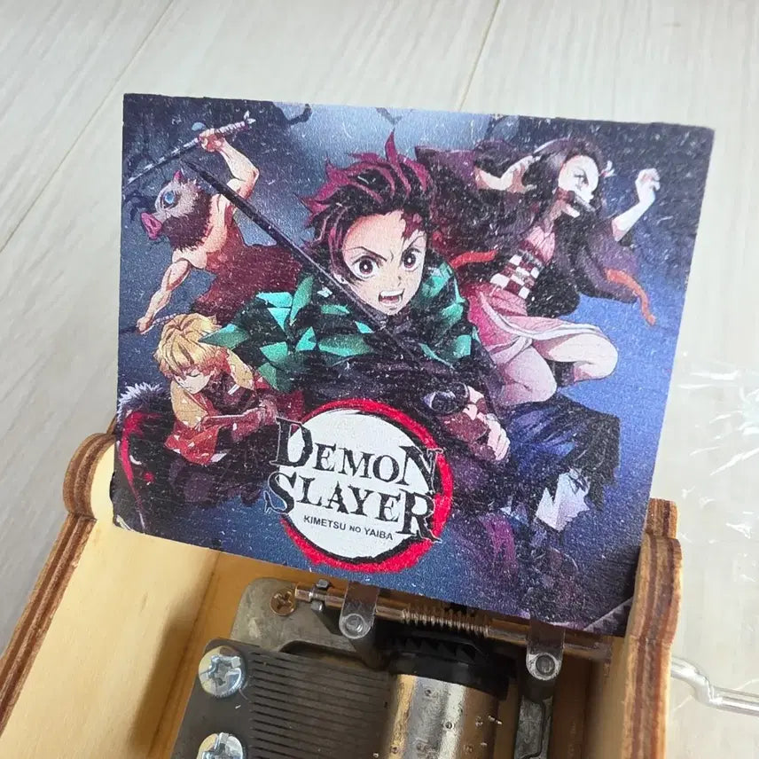 [BUNJANG] Demon Slayer Wooden Music Box / 귀멸의칼날 우드 오르골 판매