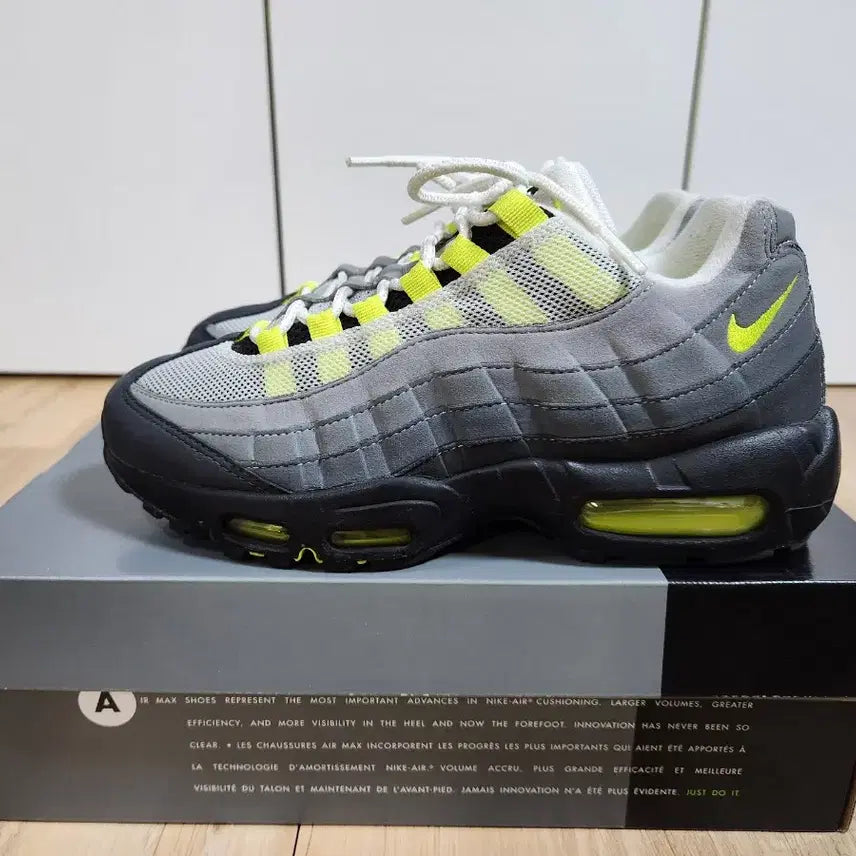 [BUNJANG] Nike Air Max 95 OG 2020 Neon Sneakers / 나이키 에어맥스95 OG 2020 네온 250