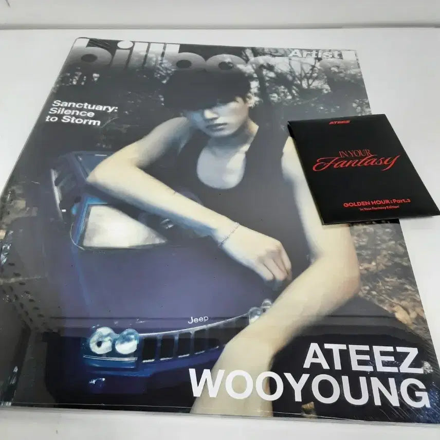 [BUNJANG] ATEEZ Wooyoung Billboard Magazine + In Your Fantasy / ATEEZ 우영 빌보드 잡지 + 인유어판타지