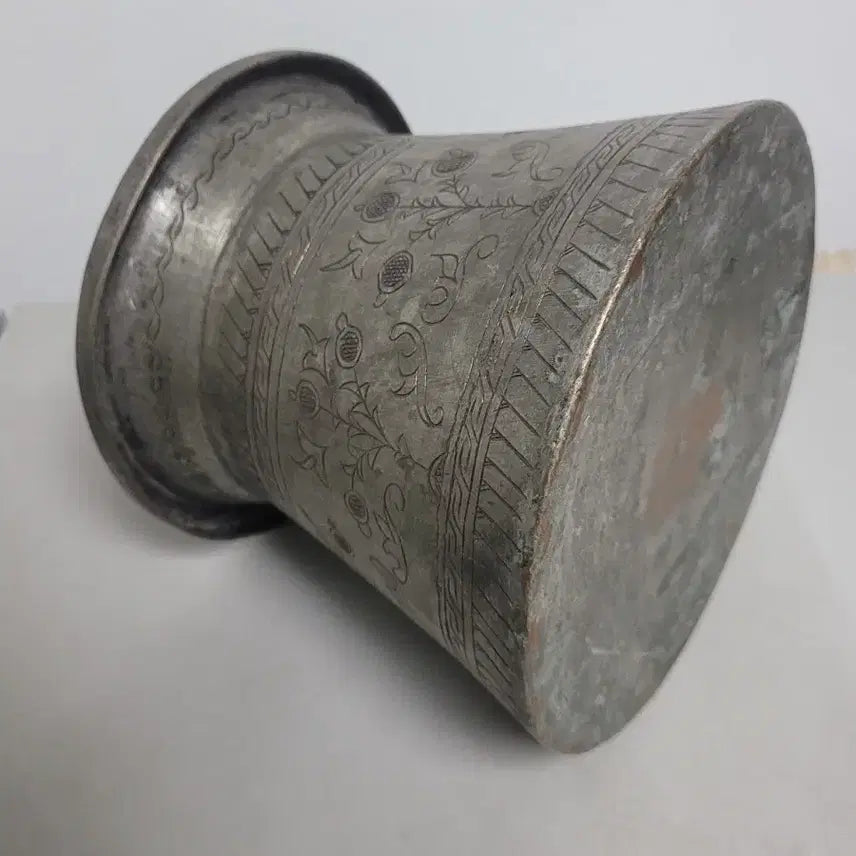 [BUNJANG] Antique Pomegranate Motif Brazier / 옛날 오래된 석류문양 화로