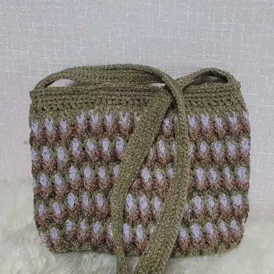 [BUNJANG] Houndstooth Check Tote Bag Black and White Handmade Bag / 하운드투스 체크 토트백 블랙 앤 화이트 헨드메이드 가방 두개