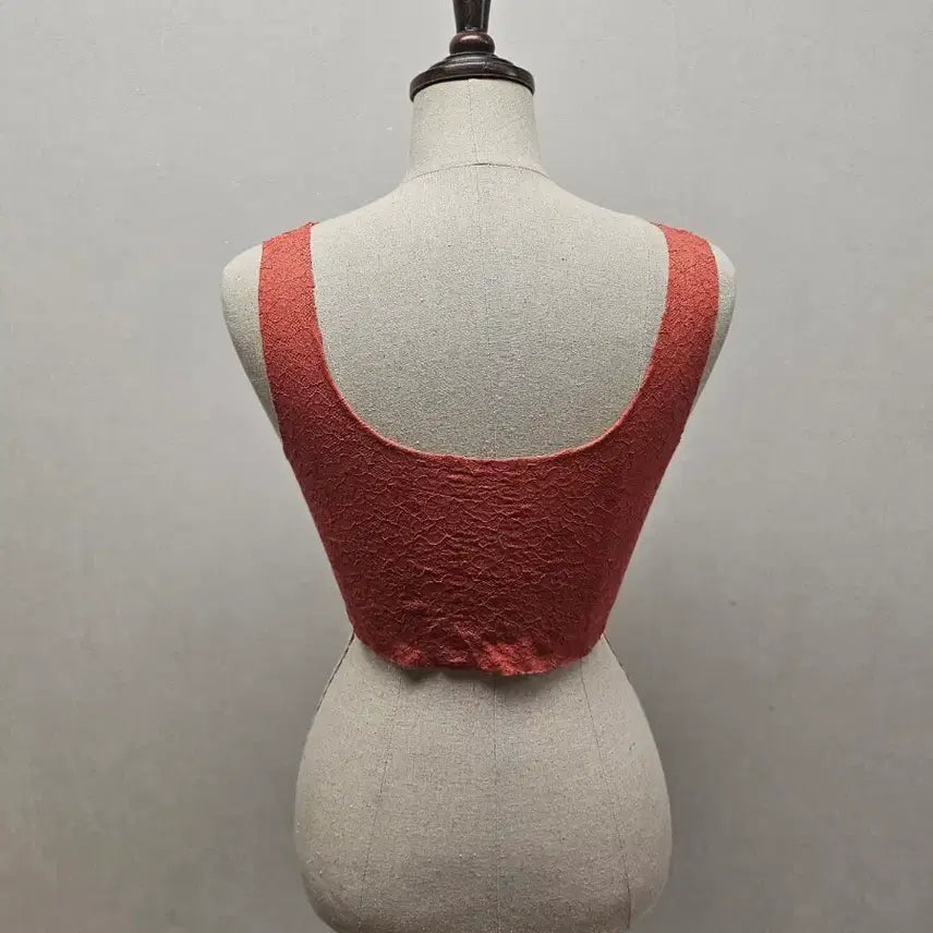 [BUNJANG] FIDELIA All-Lace Zip-Up Bra / (새상품)피델리아 프리컷팅 올레이스 노와이어 집업 브라