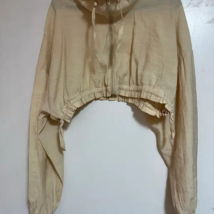 [BUNJANG] ZARA Shirred Crop Jacket Modal / (영국자라)셔링 다리길어보이는 크롭 자켓 모달