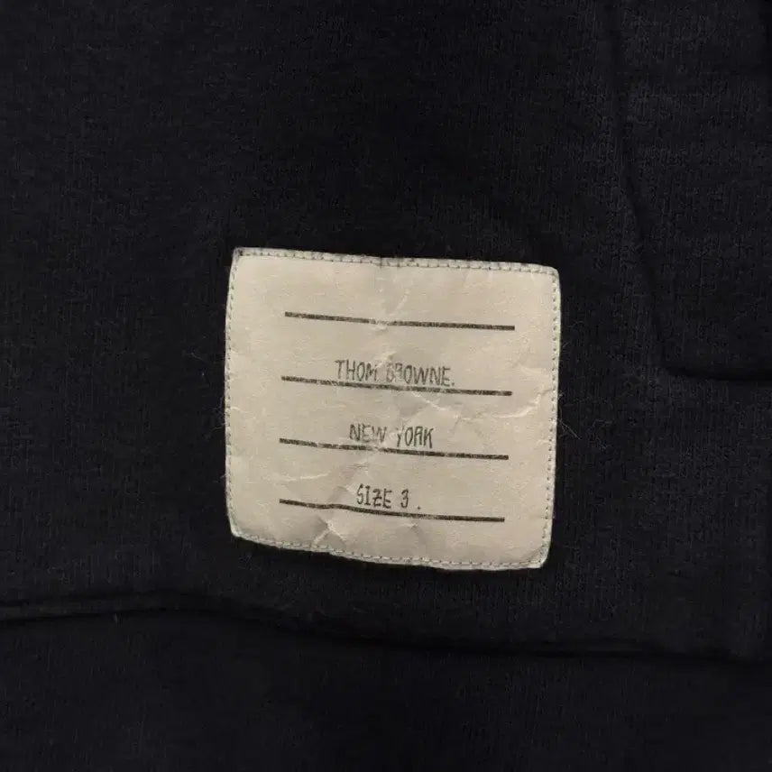 [BUNJANG] Thom Browne Tri-Stripe Hoodie / [3] 톰브라운 백삼선 후드티